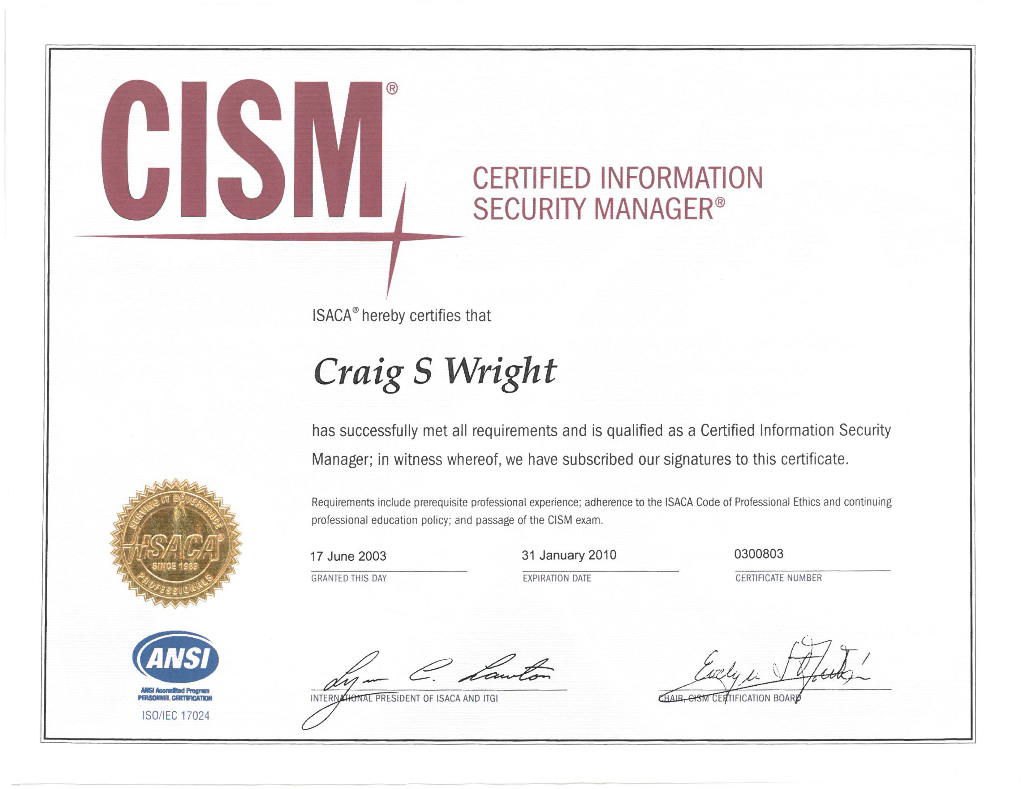Сертификаты ис. CISM сертификат. Сертификат по информационной безопасности. CISM (certified information Security Manager). Certified professional сертификат.
